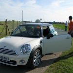 Hitchhikers who have lost their way on the service roads of Silverstone