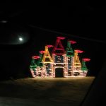 The lights... which were difficult to take pictures of while driving and someone stole my camera. Sad.