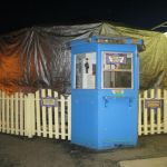 The carousel, currently closed for the winter.