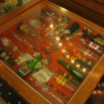Vintage Soda Bottles & Caps Table