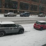 Our fellow MINIs, outside on the street. We opted for the parking garage next door. Our fellow MINIs, outside on the street. We opted for the parking garage next door.