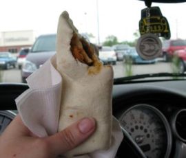 I tried a Frito Burrito! It was crunchy good! I tried a Frito Burrito! It was crunchy good!