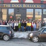 The Milwaukee Minis Club posing gathering for a photo op. The Milwaukee Minis Club posing gathering for a photo op.