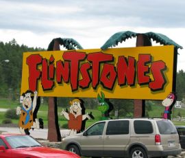 The Flintstones Sign.