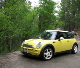 Bessie stopped at one of the many overlook places. Bessie stopped at one of the many overlook places.