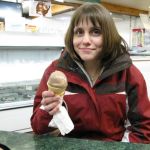 Jenny, also a chocolate fan.