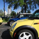 Bessie, friends and a view of the Milwaukee skyline.