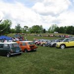 Bessie joins her fellow countrymen for the British Car Field Day car show.