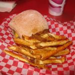 Jenny's Roy Rogers with a side of fresh-from-the-potato fries