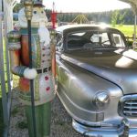 A toy solider guards the cars. Does he come alive at night?