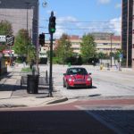 The lone MINI.