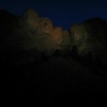 Early light on Mount Rushmore.