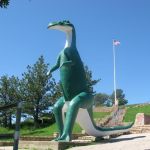 Concrete Dinosaurs from the 1930's...