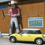 Bessie and the Muffler Man