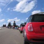 Lining up to meet the Iowa MINIs