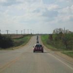 The MINIs take to the road of adventure.