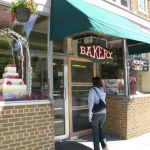 At Aggies Bakery.