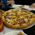 Second pizza - BBQ Chicken.
