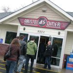The Bristol 45 Diner for a hot lunch!