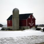A Smiley Face Barn!