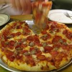 Oh, such delicious pizza! Oh, such delicious pizza!