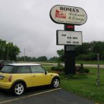 Bessie winds her way down to East Troy for pizza with friends at Roma's Ristorante & Lounge