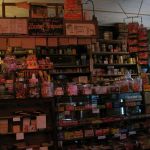 J. Lauber's was once a drug store. The candy counter is still kept up to date.