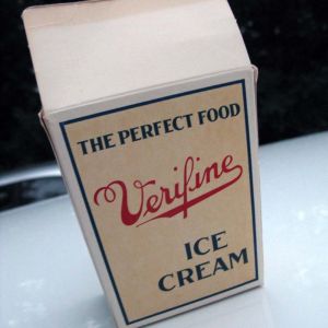 I also picked up this vintage ice cream box. Score!