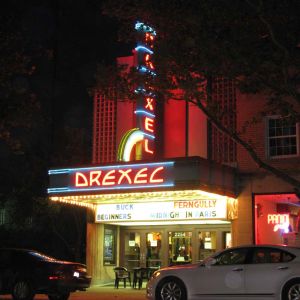 Theater down the street. It's a nice walk.