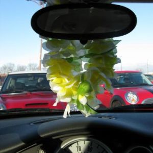 Bessie with her Hawaiian Lei