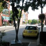 On the streets of Asheville, North Carolina