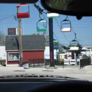 There's the Herb Kohl Milk House. Oh how I miss cherry milk! I can't wait for State Fair. Actually, the milk is the best thing about State Fair. Cream Puffs too I suppose. But this is the closest Bessie will get to either.