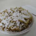 Our funnel cake. Delicious! More than enough for the two of us. Our funnel cake. Delicious! More than enough for the two of us.