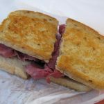 Corned beef on rye! Yum!