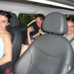 Everyone packs into the MINI for an exciting evening out on the town in Austin, Texas.