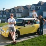 The girls and Bessie.